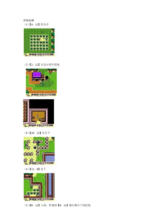ZELDA~梦见岛DX海螺全收集