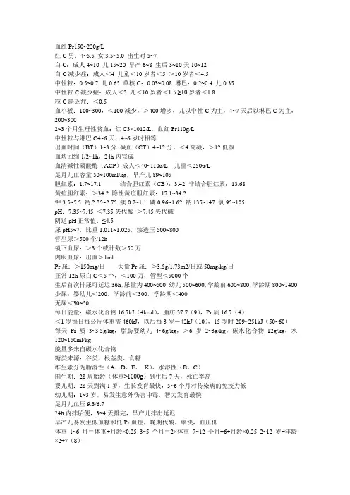 执业医生考试常见记忆知识点总结