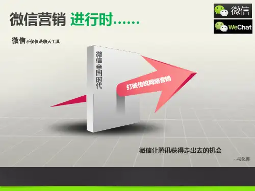 微信营销培训课件(ppt 64页)