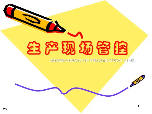 生产现场管控ppt课件