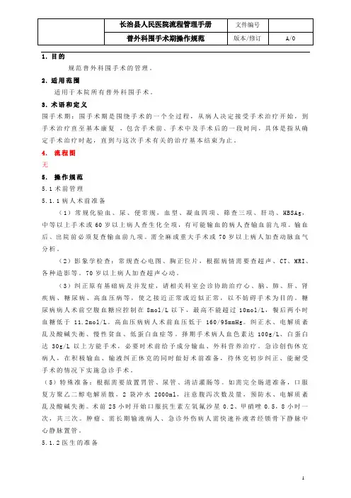 三级流程操作指引=模板