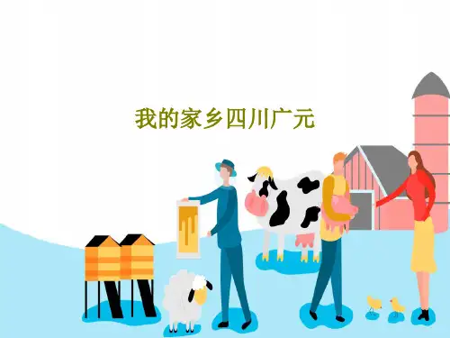 我的家乡四川广元41页PPT