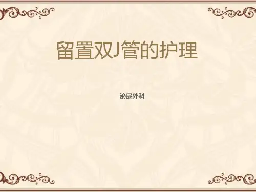 双J管护理PPT课件