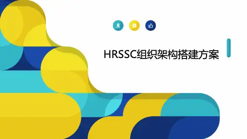 【组织发展】HRSSC组织架构搭建方案
