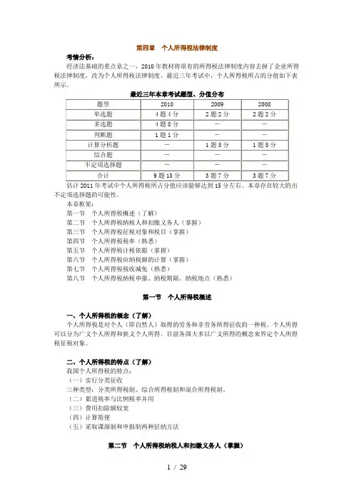 初级会计-个税习题