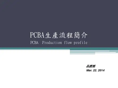 PCBA生产流程简介