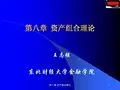 大学教育-证券投资学-第八章 资产组合理论