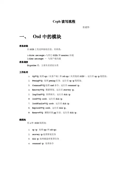 ceph读写流程