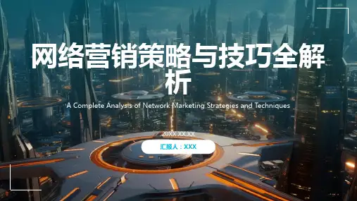 网络营销ppt模板