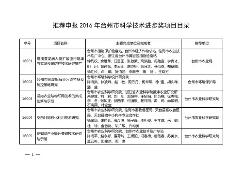 台科〔2007〕号-中国浙江网上技术市场