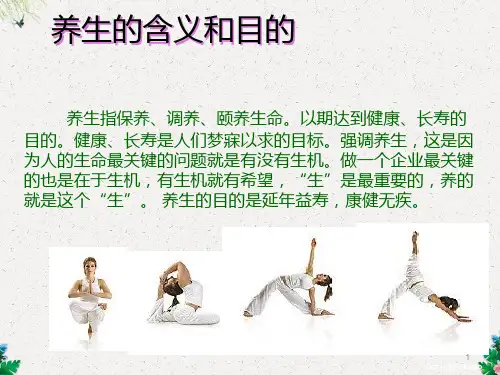 《养生与保健》PPT课件