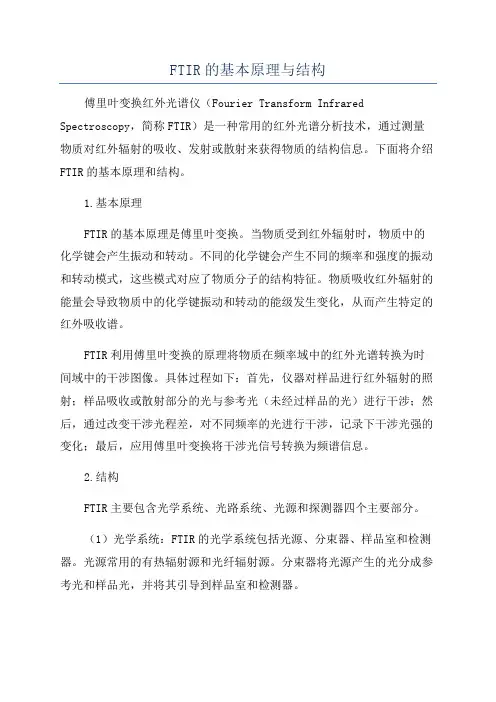 FTIR的基本原理与结构