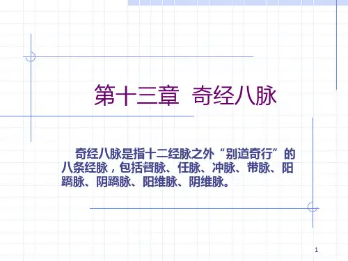 人体经络穴位图谱督脉 PPT课件