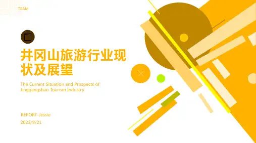 2023年中国井冈山市旅游行业现状深度调研与未来前景分析报告