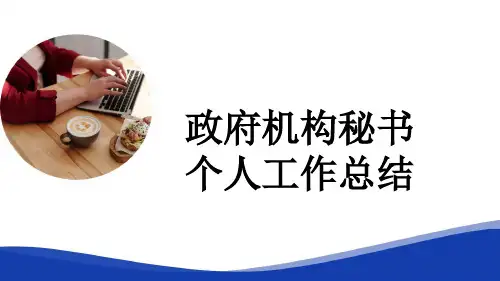 政府机构秘书个人工作总结