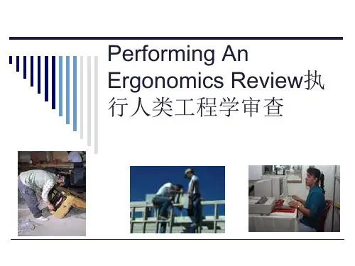 人体工程学PPT(中文)