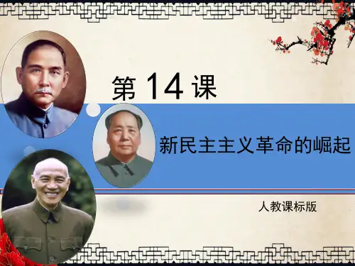 《新民主主义革命的崛起》精品课件