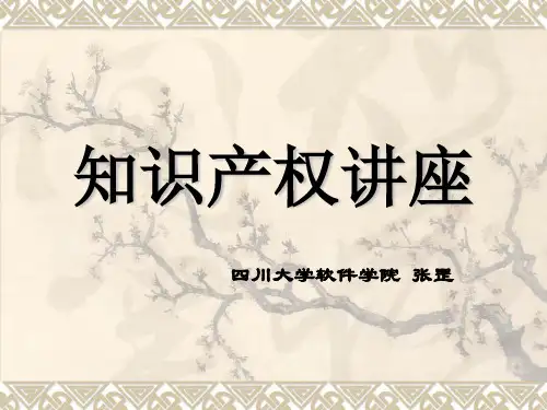 知识产权讲座 (2)-PPT课件