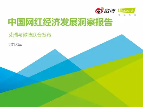 2018年中国网红经济发展研究报告
