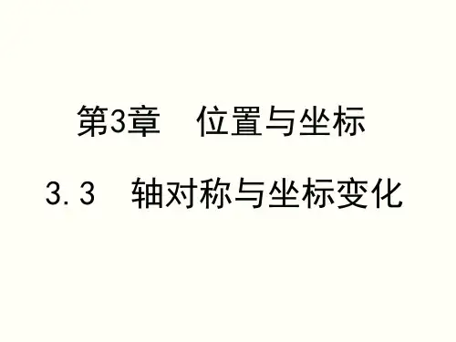 北师大版八年级数学上册轴对称与坐标变化课件