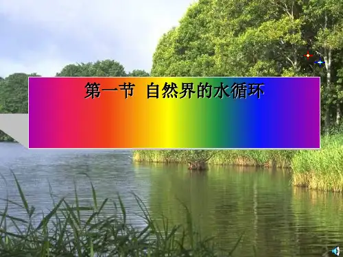 2018年人教版高中地理必修一3.1《自然界的水循环》ppt课件(优秀版)