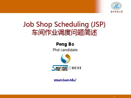 作业车间调度jobshopscheduling