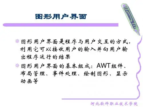 图形用户界面
