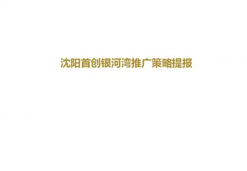 2019年沈阳首创银河湾推广策略提报
