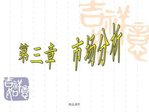 市场分析ppt课件