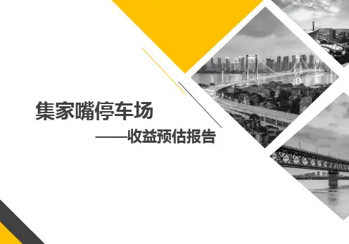 某停车场收益预估报告(PPT49张)【精品】