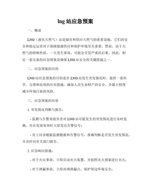lng站应急预案