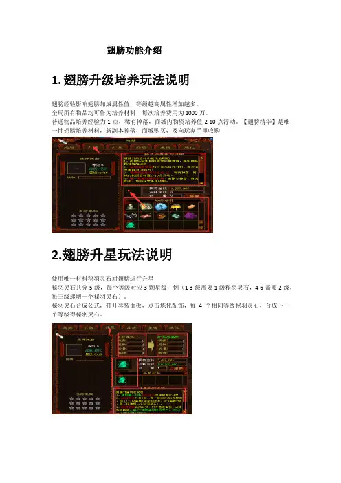 翅膀攻略《缘定5区【大话西游-三端互通】》
