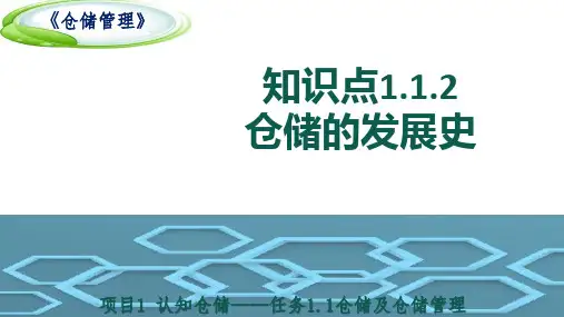仓储管理：仓储发展史
