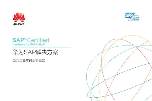 华为SAP 解决方案Data Sheet