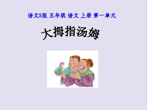 s版语文第九册ppt 大拇指汤姆 课件PPT