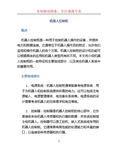 机器人控制柜(1)