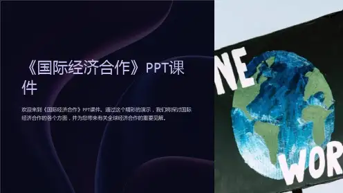 《国际经济合作》课件