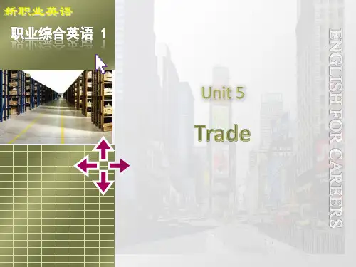 高职英语Unit5省名师优质课赛课获奖课件市赛课一等奖课件