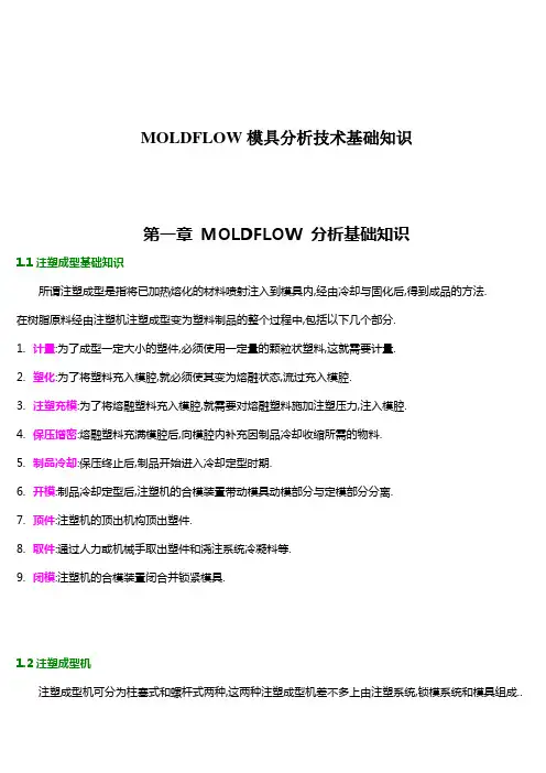 MOLDFLOW模具分析技术基础知识