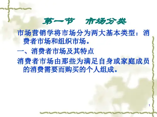 第三章购买者行为分析