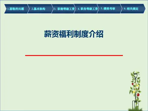 2018薪资福利结构设计