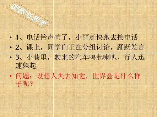 浙教版科学七下《耳和听觉》ppt课件