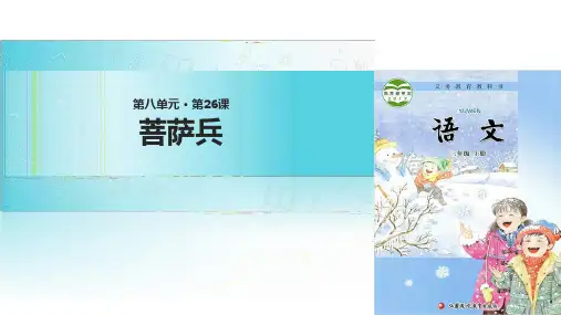 (完整)三级上册语文课件菩萨兵∣苏教版精品PPT资料精品PPT资料