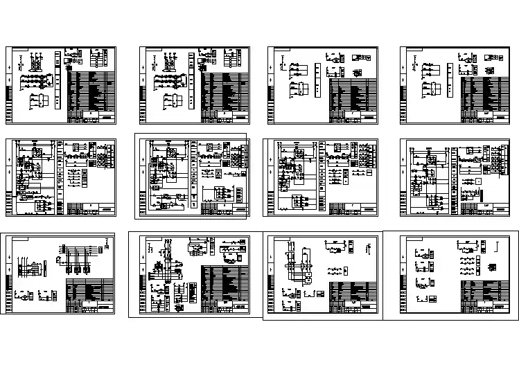 某公司10KV高压配电柜电气cad原理图