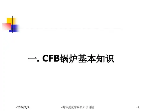 循环流化床锅炉知识讲座课件