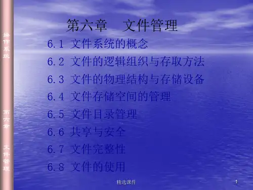 文件管理ppt课件