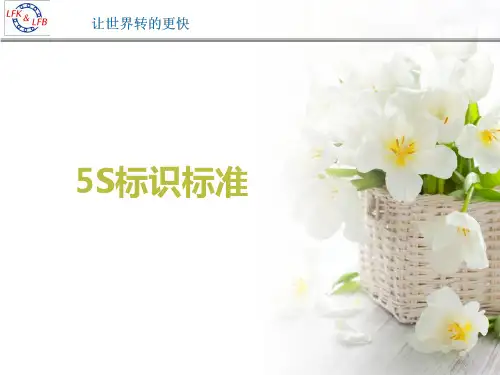 5S标示标准(厂区)