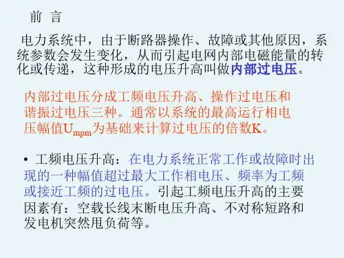 内部过电压PPT课件