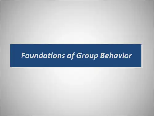 组织行为学英文课件 (16)