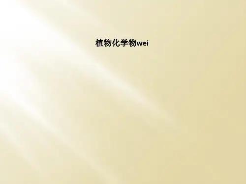 植物化学物wei